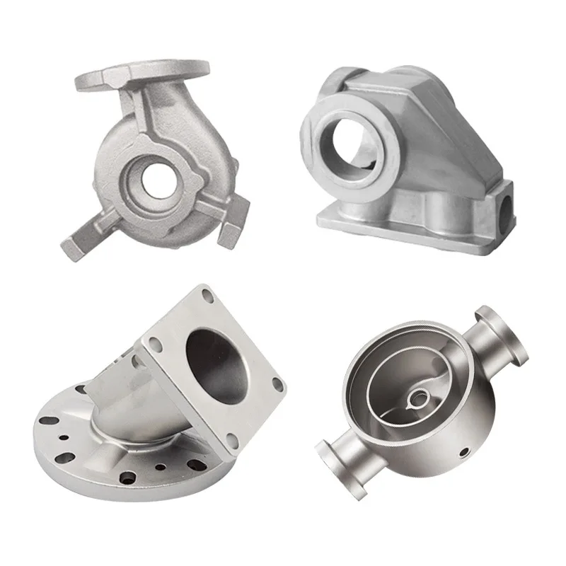 Professional Casting Services Aluminum Alloy Casting Nickel Plated Custom Pipe Valve Custom Parts