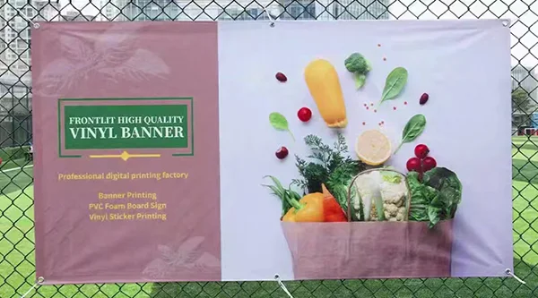Custom Advertising Printed PVC Vinyl Banner Outdoor Vinyl Banner Printing