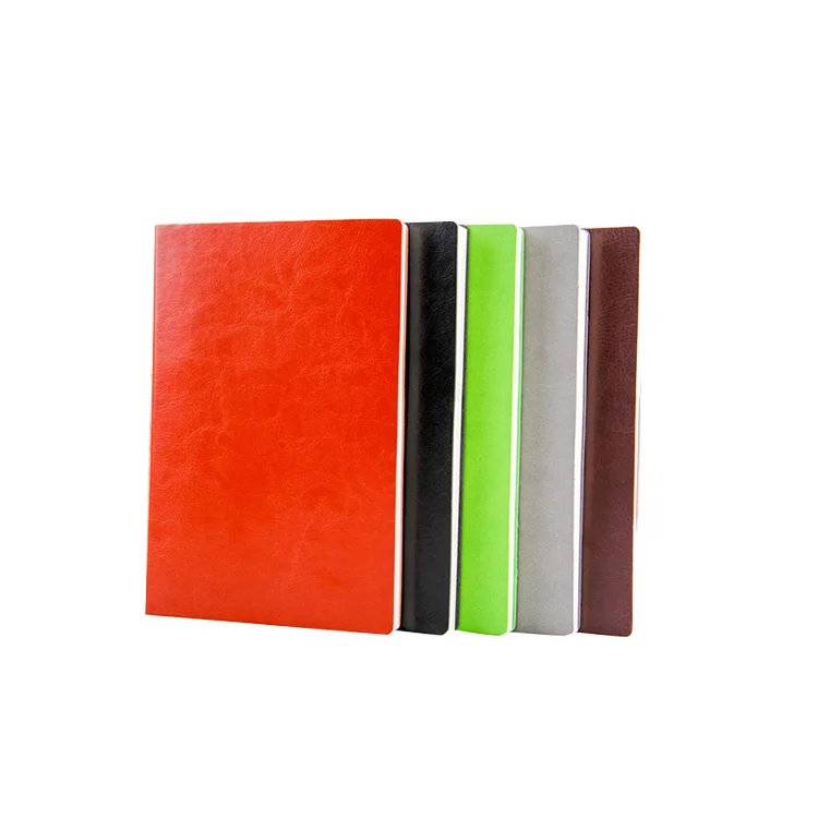 Wholesale Custom A5 with Elastic Strap Pu Journal Diary Notebook Printed Brand Logo Diary Notepad Note Book PU Leather Notebook