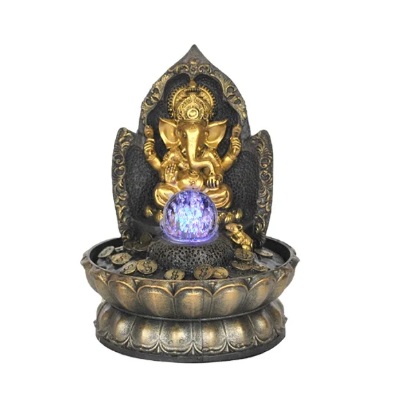 Indoor buddha table fountain design water decoration polo wall waterfall fountain