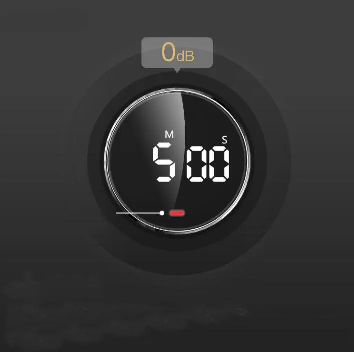 Quiet Large Digital Magnetic LED Countdown Timer Kitchen Timers