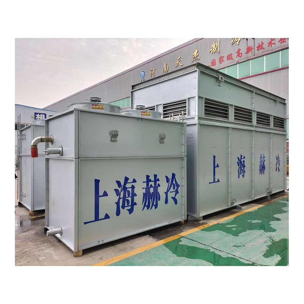Industrial Condenser Stainless Steel Water To Air Finned Tube Heat Exchanger  Water Cooled Chiller