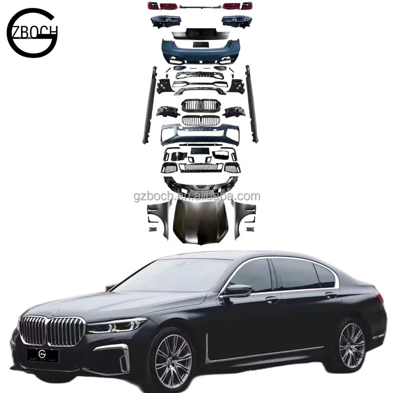 Оригинальный комплект для BMW 7 серии G11 G12 730i 740i 2016 + Обновление 2022 G11 G12 M Стильный автомобильный бампер