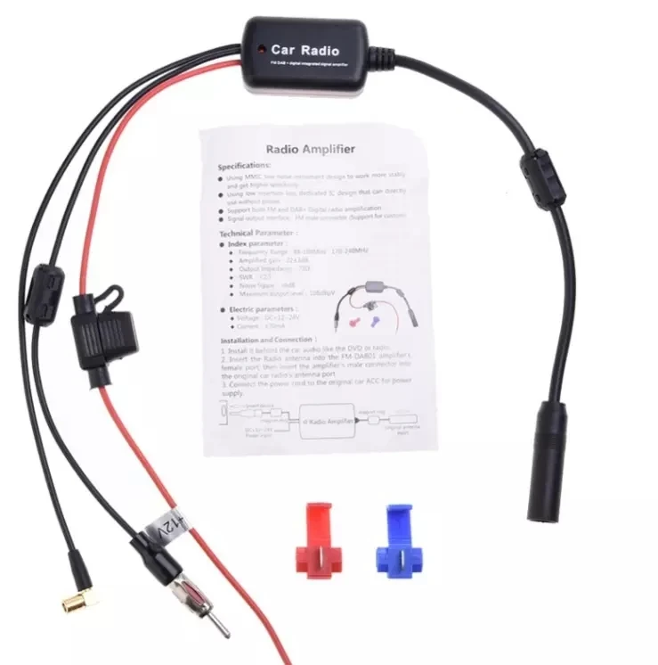  Автомобильная радио DAB антенна 12V FM усилитель