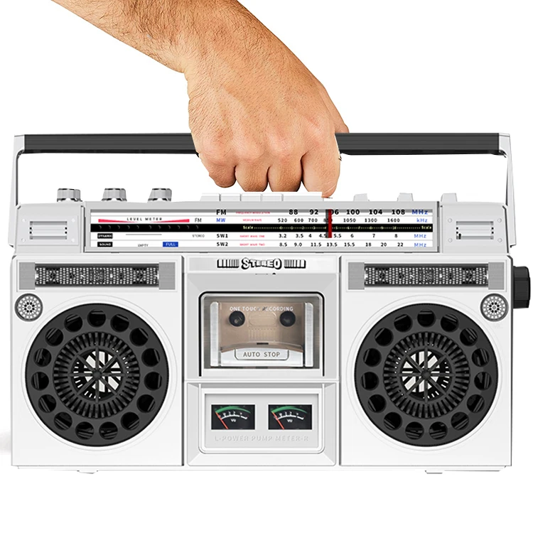 Grabadoras Y reproductores производитель-персиковый бантик casete Estereo кассетный магнитофон