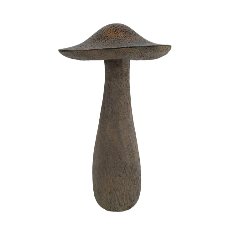 Wholesale sellers miniature polyresin 3d resin mushroom arts and crafts statues