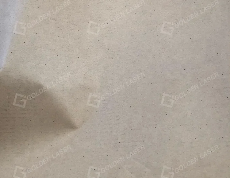 CO2 Laser Perforating Cutting Machine for Sandpaper Abrasive Discs
