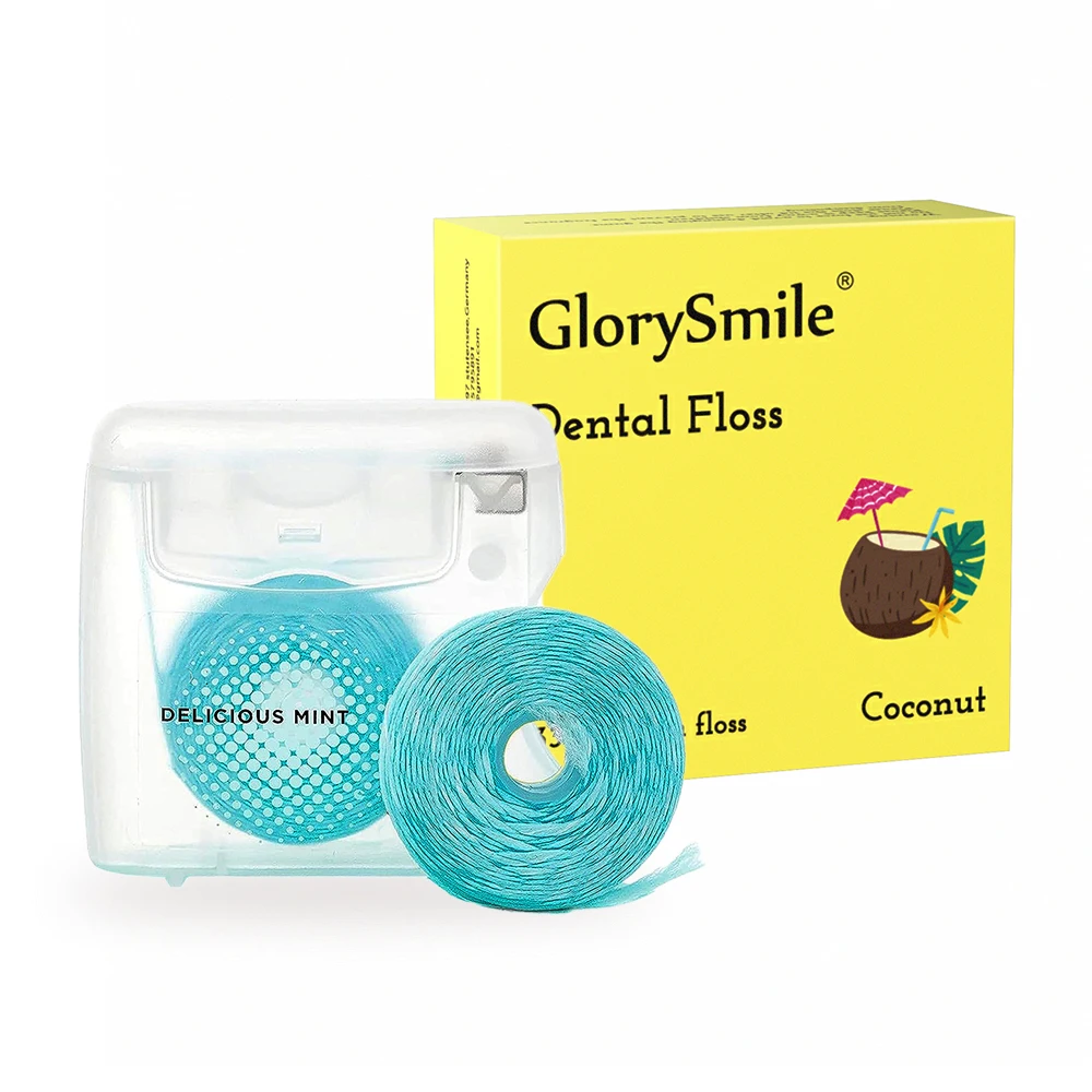 Flavored Dental Floss Effective Plaque Removal 30m Tooth Floss Biodegradable
