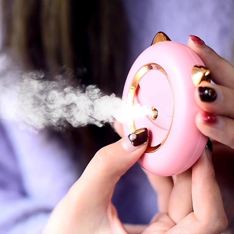 Portable Moisturizing Skin Nano Water Mist Sprayer Face Steamer Hand Nano Facial Mist