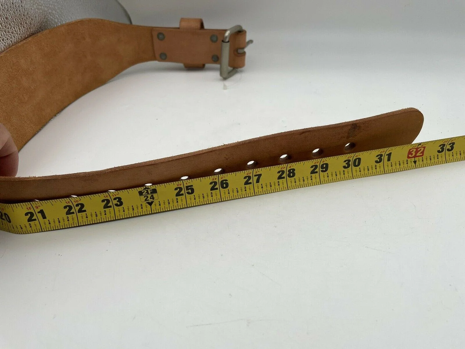 OEM Custom waist support safety fitness weight lifting leather gym belt with real leather