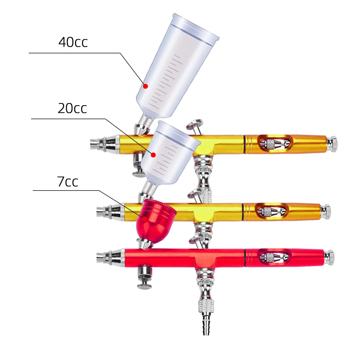 AR180 Spray Pen Color Painting Car Paint Pen Artist Model Art Inkjet Pen Diameter 0.3-0.5mm