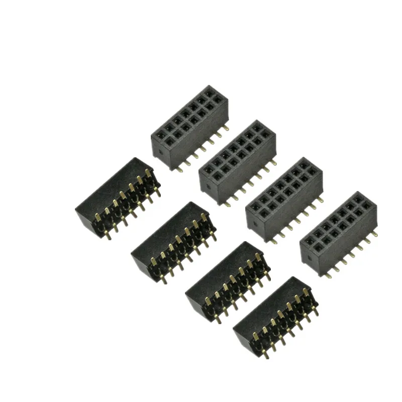 1.27MM Elevator SHROUDED HEADER SMT Female Header