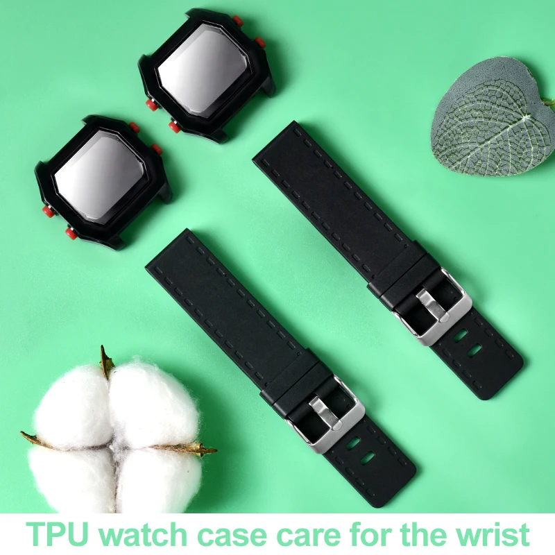 hot sale Tpu Rubber Watch Band Manufacturers Resin Watch Bands Smart Watch Strap