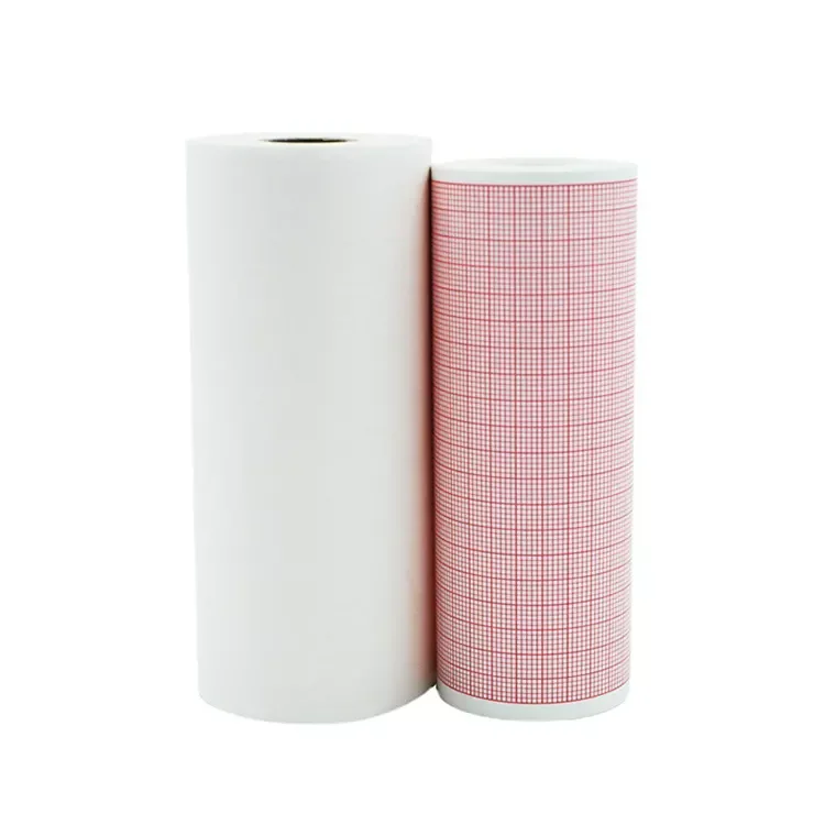 Multi size 215mm*20m ecg paper thermal paper rolls fold z paper machine ecg