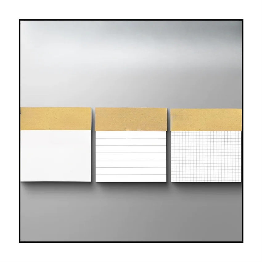 Custom Thick White Notebooks Primary High School Junior College Students Herbal Check Calculation Eye notepad Junior High