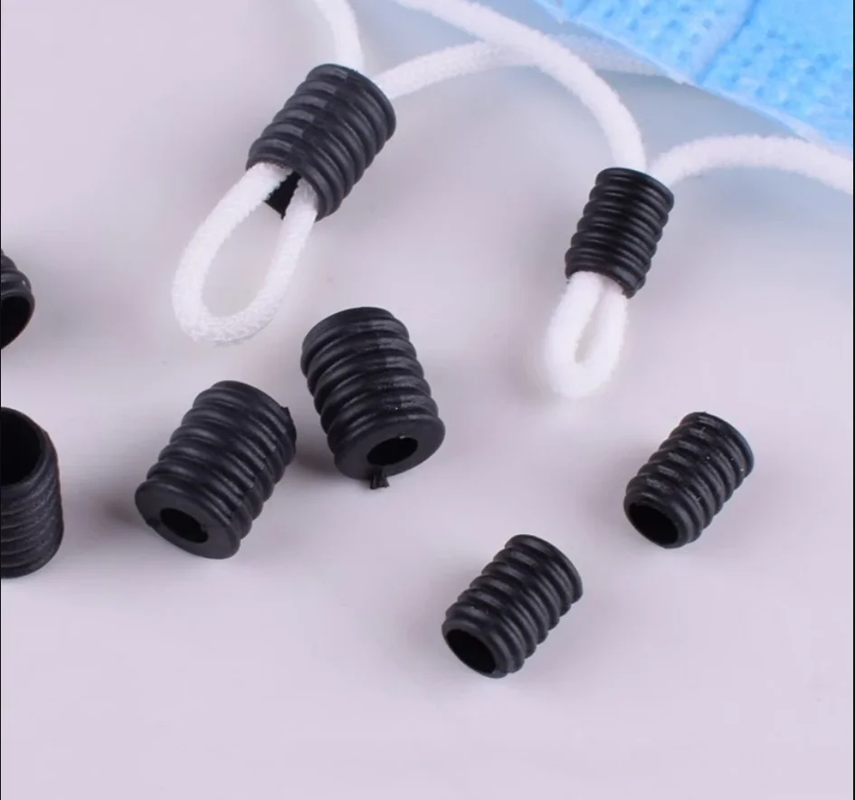 Резиновый силиконовый ушной шнур для ушей, регулирующий эластичный шнур, Ушная петля с замком