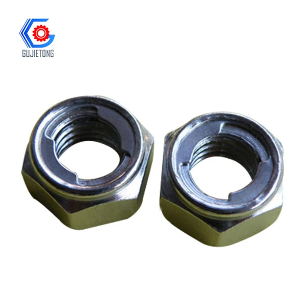 Supplier stainless steel m12 x1.5 m14x1.5 m14 Hex lock nut for diesel engine spares