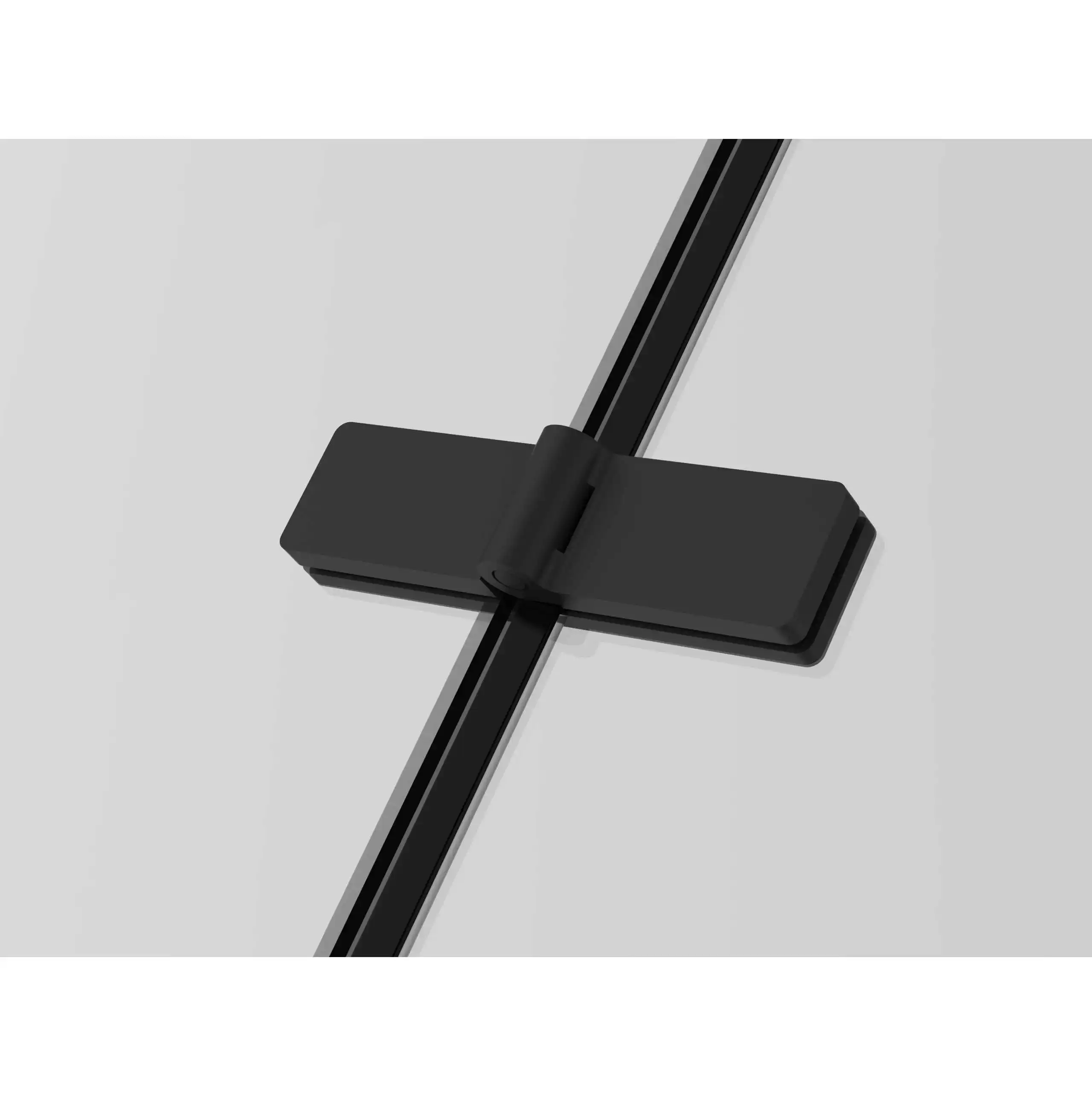 High quality black aluminum glass  shower enclosure shower rooms for bathroom