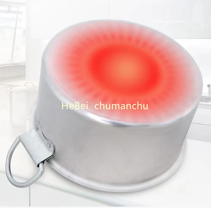 Three piece set aluminum cooker large aluminum pot aluminum soup pot