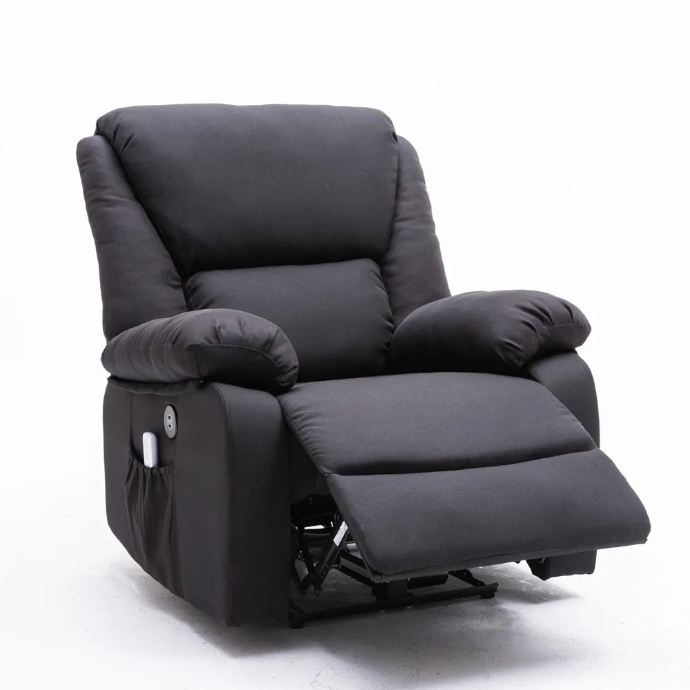 European style PU leather electric recliner sofa chair with USB charger