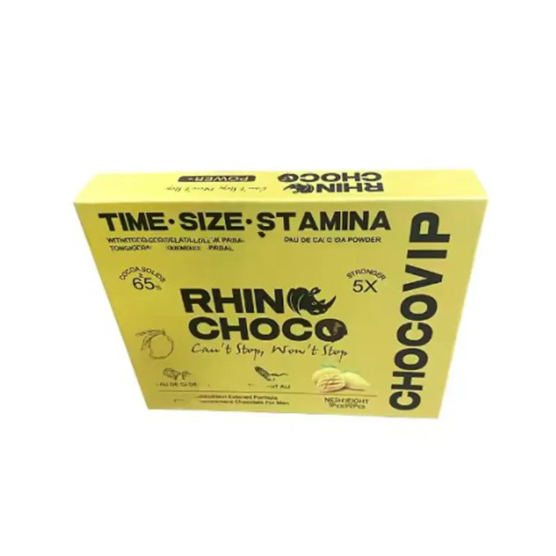 OEM new design packing box for organic royal honey candy power organic candy power candy black horse honey