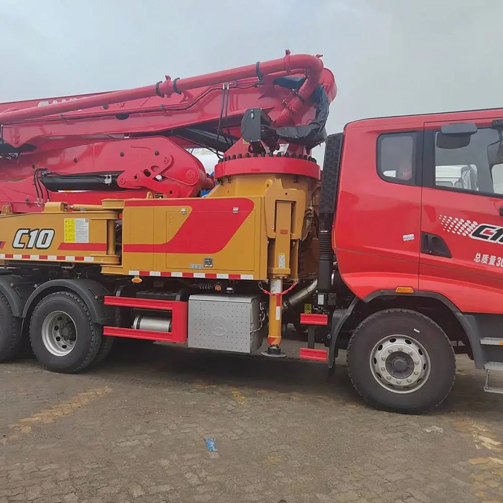 The Best Quality Original 27 Meters Height Used Concrete Pump Used Crane Truck
