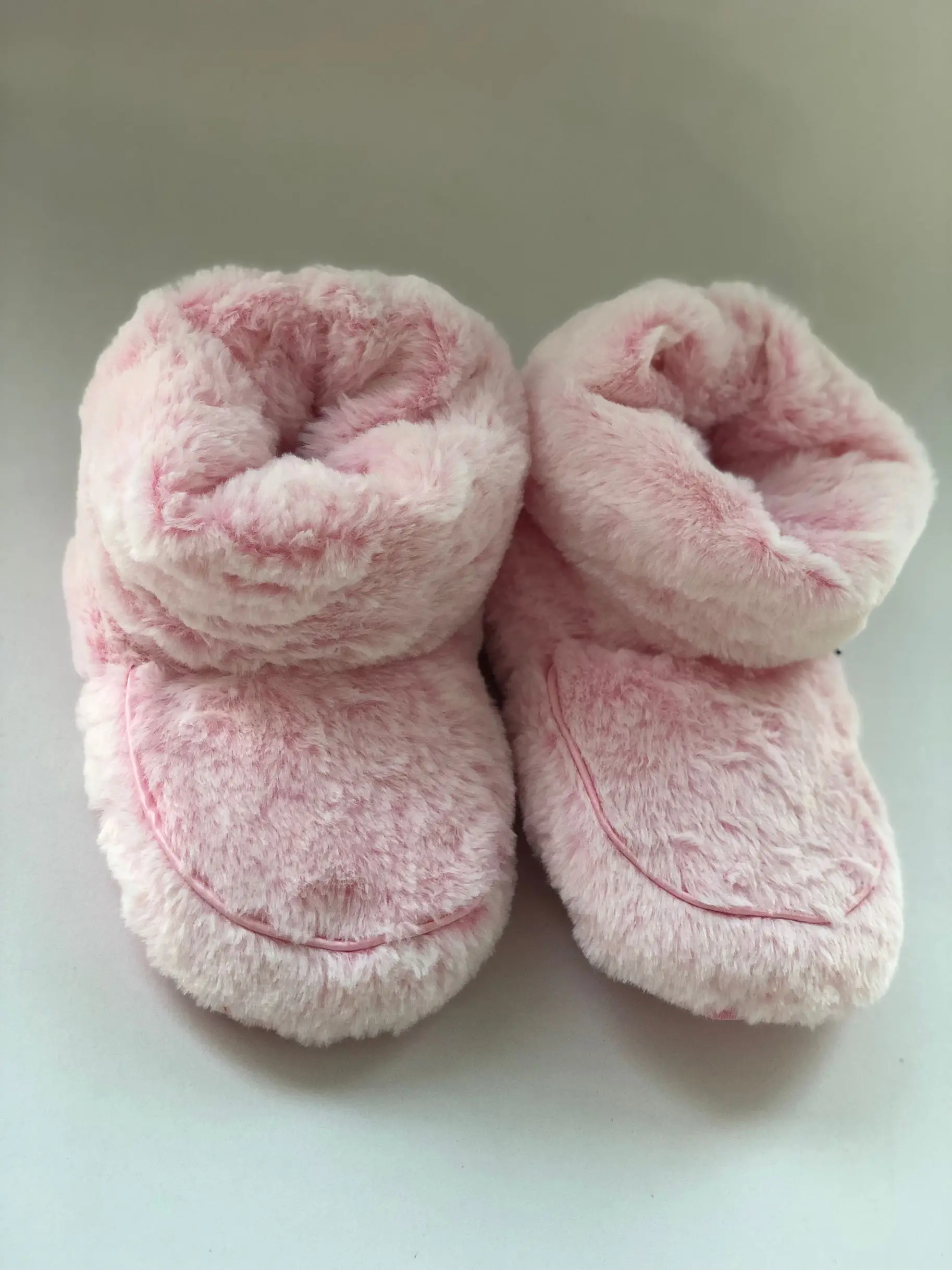 Microwaveable Slippers and Feet Warmers Heat Therapy Socks Microwavable Heating Pad for Feet Microwave Heated Slippers