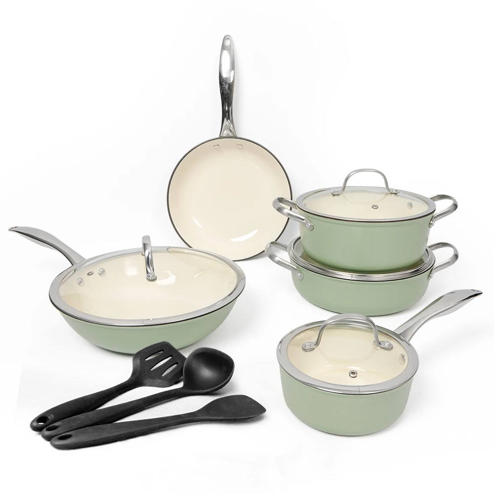 Turkish cast iron enamel cookware 1 set