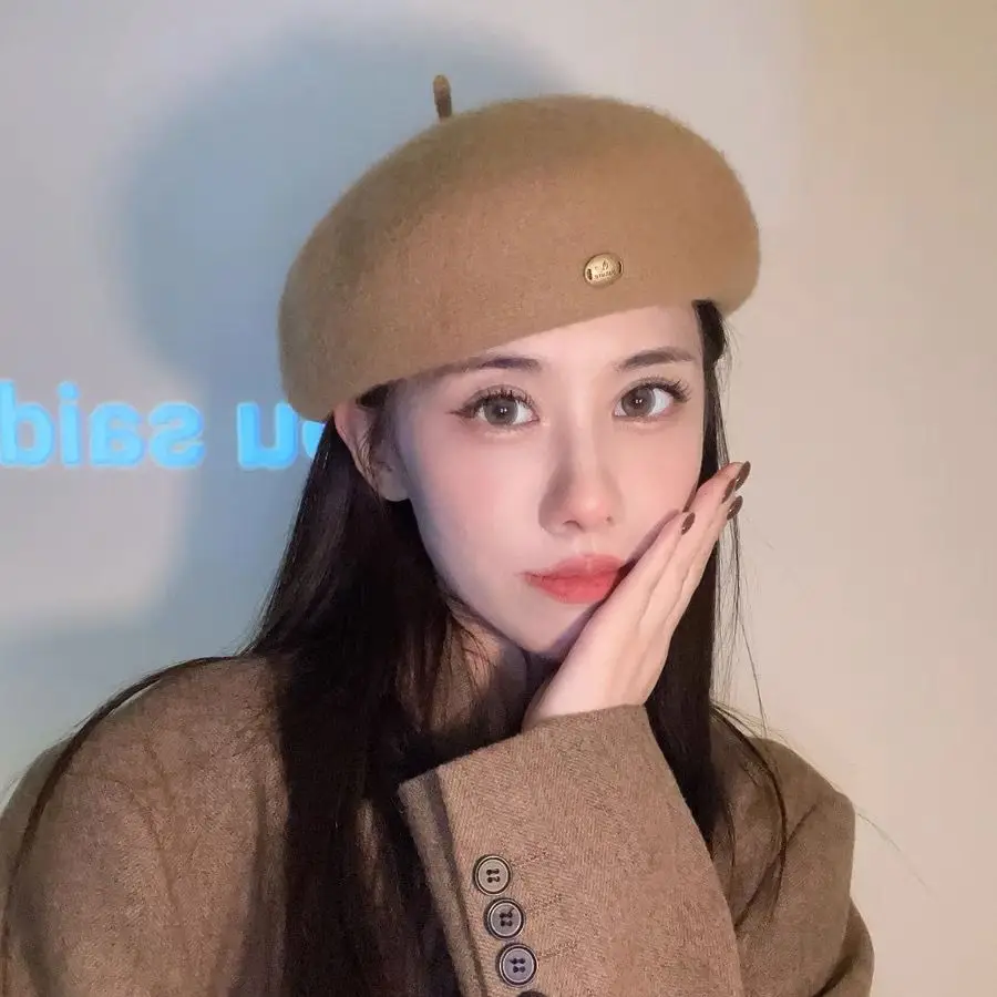 Beret Hat For Lady French Artist Outdoor Retro Luxury Design INS Fashionable Custom Elegant Women Painting Caps