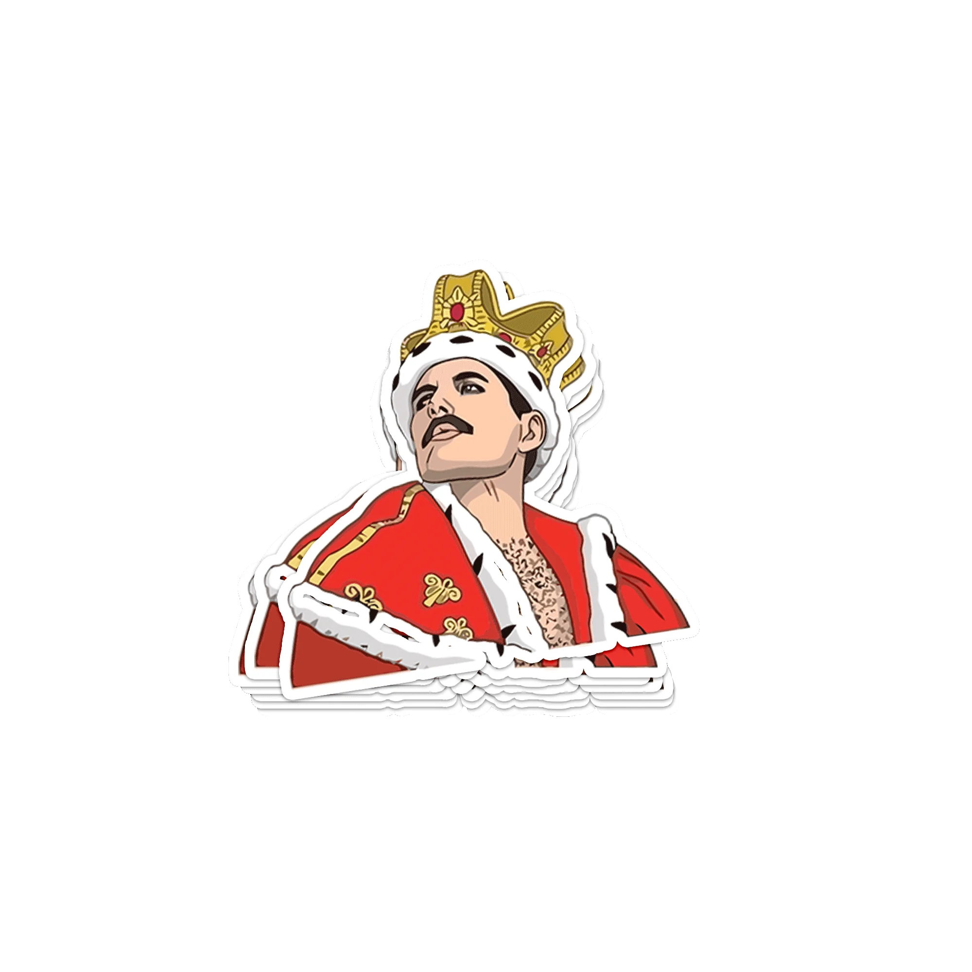 Custom Stickers Your Own Logo Name Label PVC Vinyl Waterproof Die Kiss Cut Kawaii Cute Laptop Aesthetics Sticker Self Adhesive