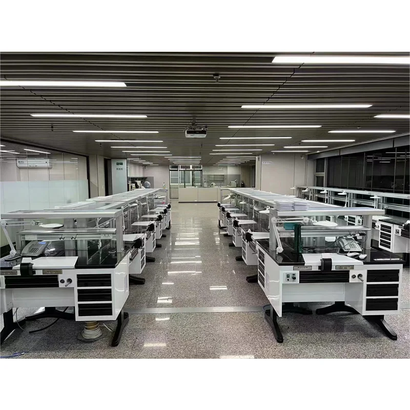 2024 Dental CAD CAM Table Dental Lab Bench Dental Cabinet Furniture
