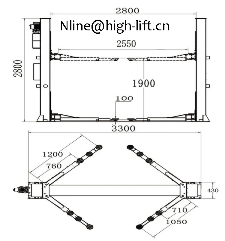 electric patient transfer lift chair for car YL140E