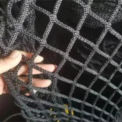 China High Quality Nylon Polyester HDPE Raschel Knotless floating fish farming Net