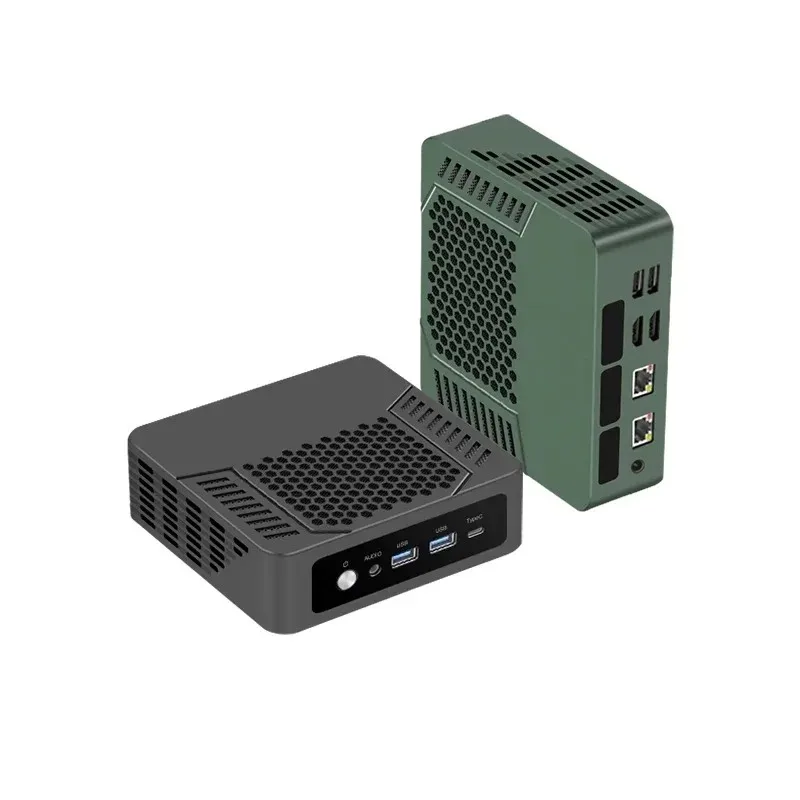 Новый дешевый мини-ПК TOPC AMD R9 7940HS R7 8845HS USB4.0 Dual LAN настольные компьютеры 2xDDR5 PCIe4.0 Win11 Карманный игровой мини-компьютер WiFi6E