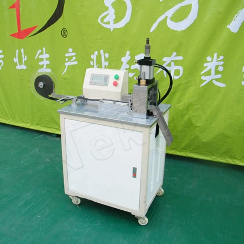 Manufacturing Plant Semi Auto Briefs Elastic Ribbon Ultrasonic Cutting Machine for Fabric