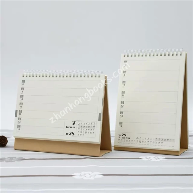 Custom printing chinese desk calendar book tamil bible