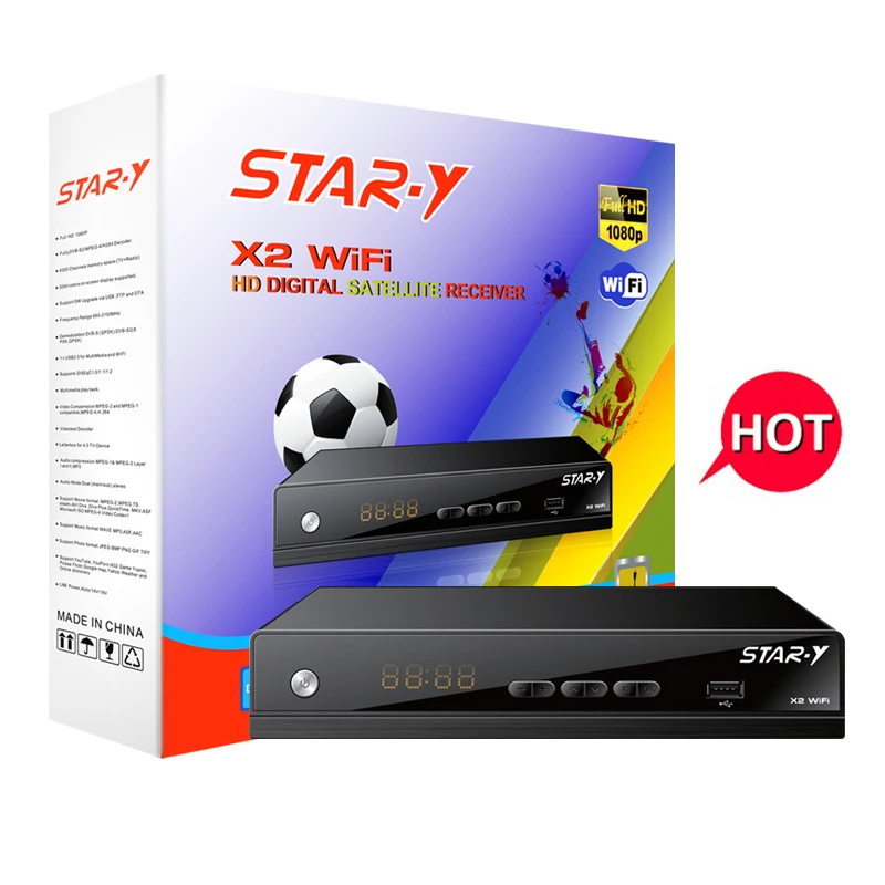 STAR-Y X2 New pci e dvb t2 tuner tv card ads-b receiver dual v8x satellite tv receiver  set top box dvb S2 receiver wifi