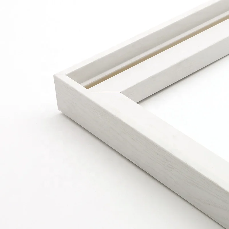 Simple black and white polystyrene PS photo frame moulding