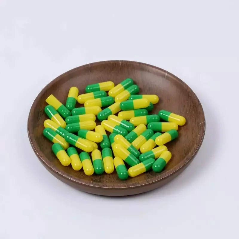 Customize Printed Different Color Halal Capsules Gelatin Vegetarian Empty Capsules