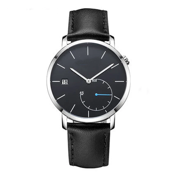 W0390 New Arrival 100% Full inspection Customized Available Ultra Thin Watch With Crown Logo Factory China
