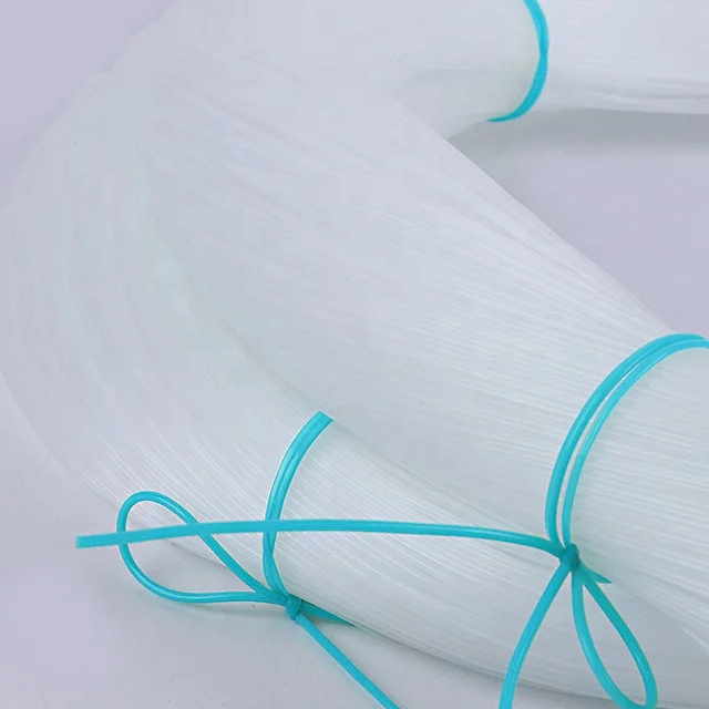 High tensile strength white color nylon monofilament fishing 0.50 mm nylon fishing line