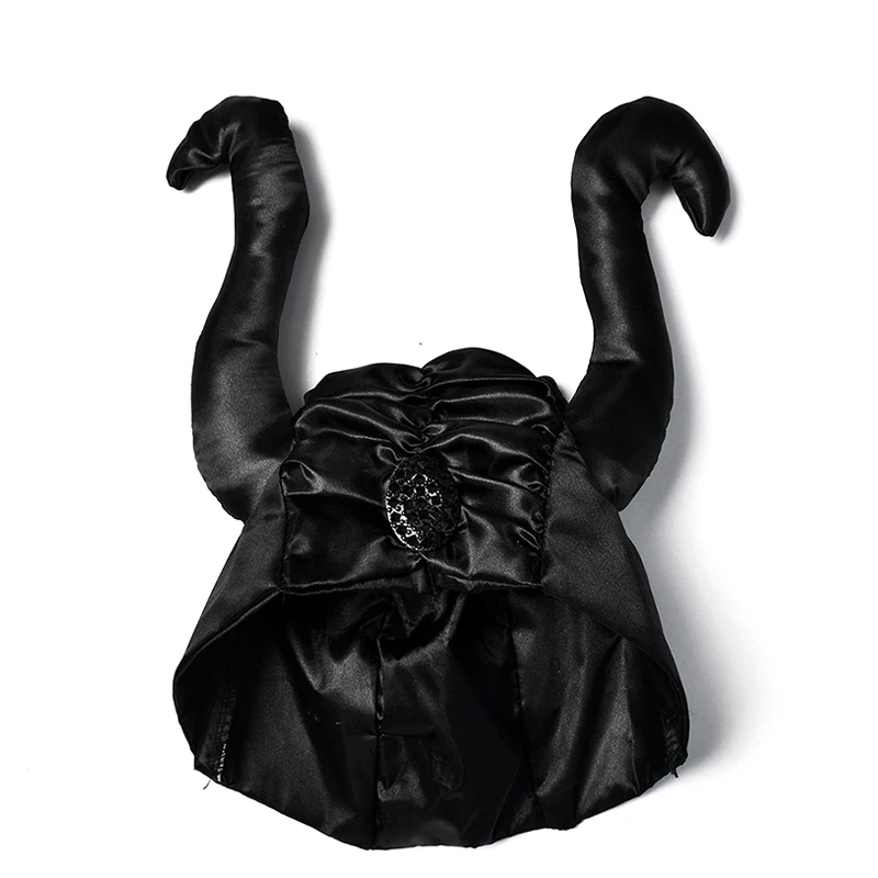 Movie Maleficent Costume Halloween Cosplay Costumes For Women Adult Black Witch Dress Dark Party Costume