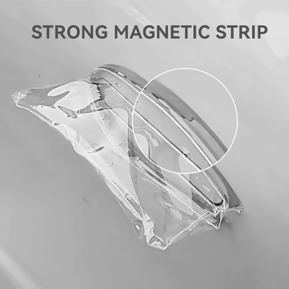 EV Door Handle Rainproof Cover Outdoor Electric Car Transparent Rain Cover Waterproof Cover with Magnet PVC for Electric Vehicle