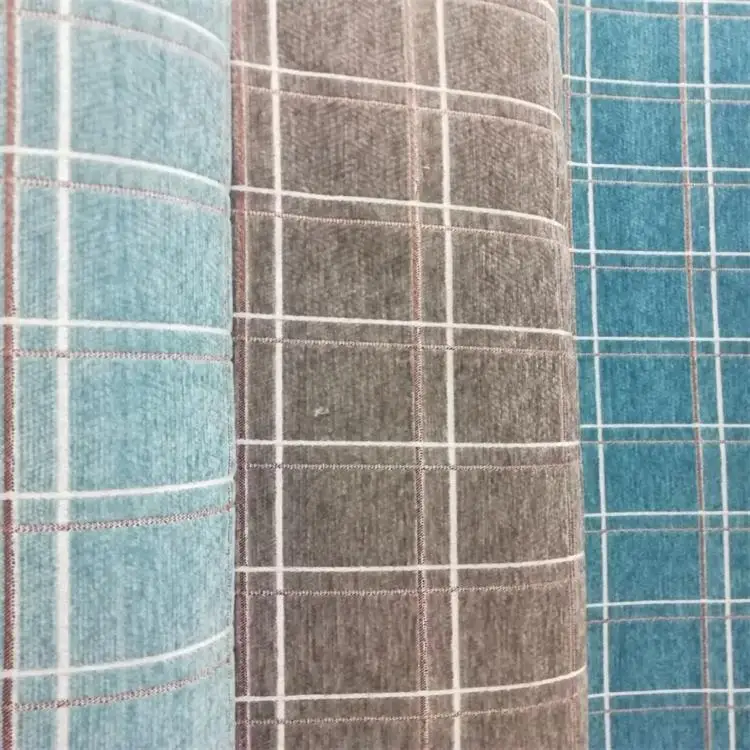 Customized High quality European curtain blackout linen curtain fabric for home