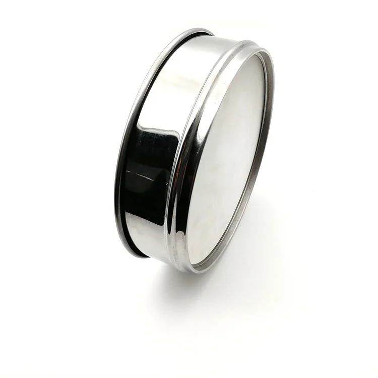 
BS 410 standard 20 30 50 100 160 micron 200mm diameter stainless steel mesh test sieves 