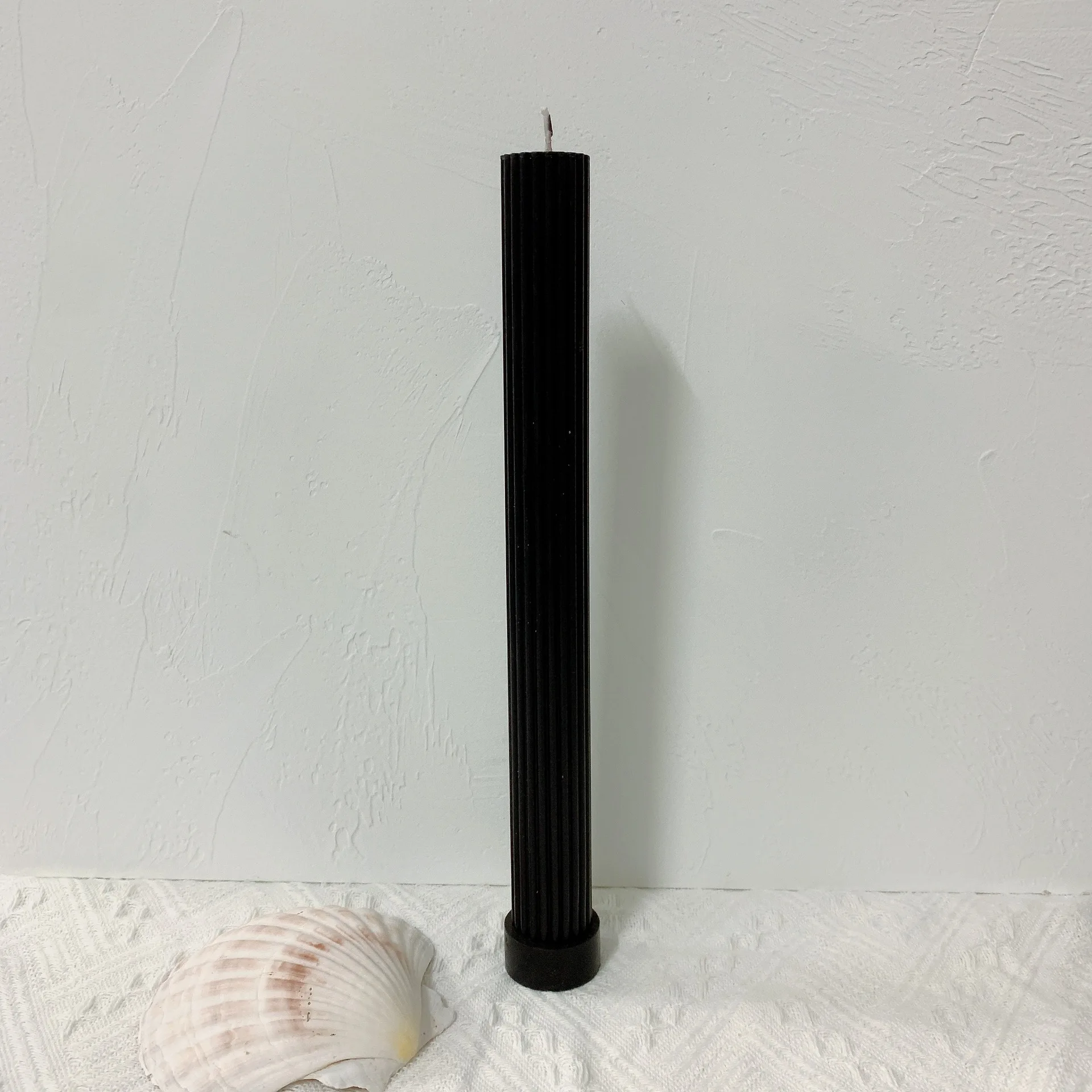 DGC Factory popular selling soy wax tapered pillar candle DIY home decoration long stick colorful table candle