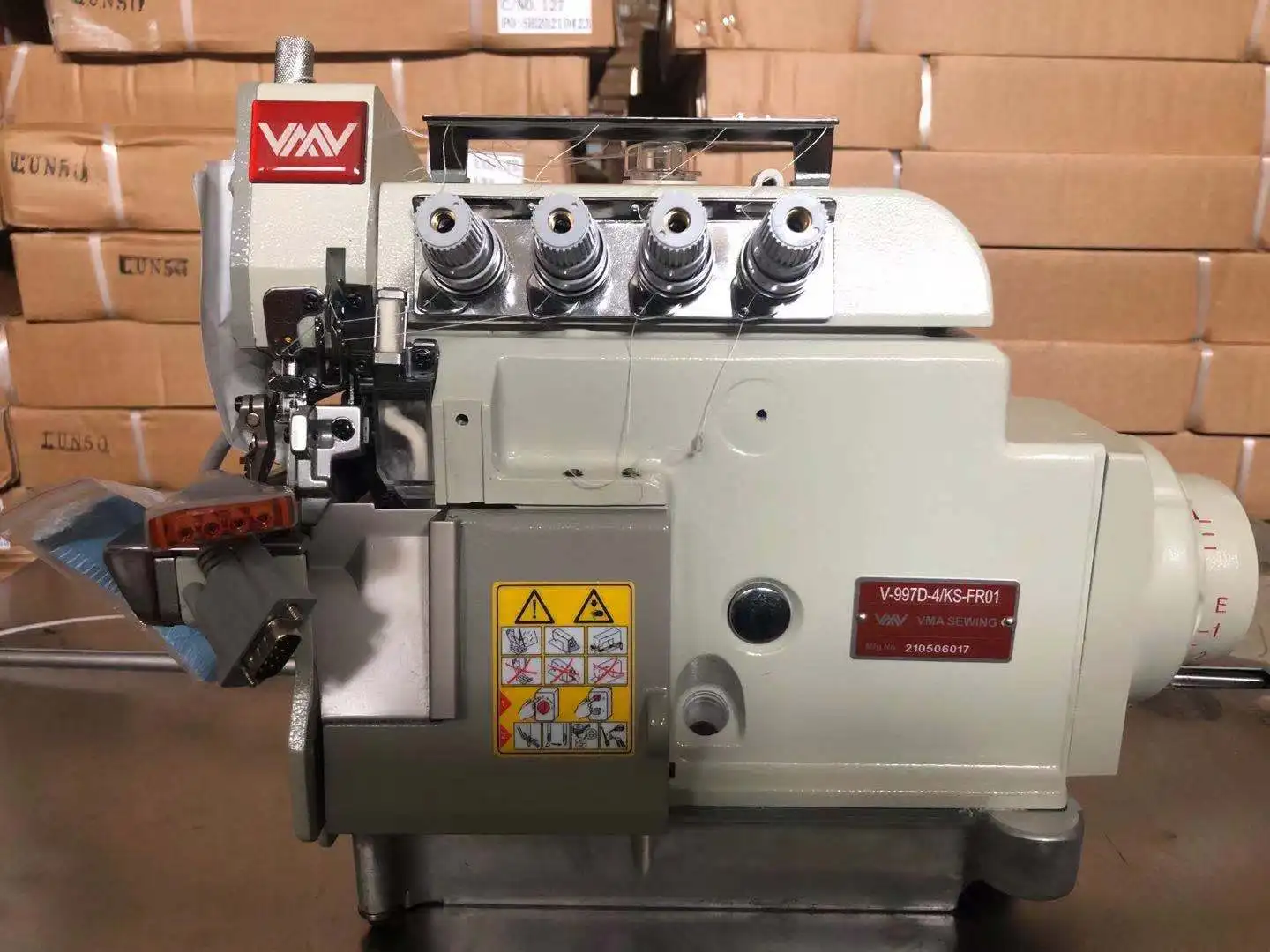 factory Price V-997D-4/KS-FR01 Computerized Lockstitch Industrial Sewing Machine