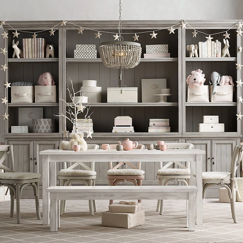 Retro Pendant Hanging Light Wooden Beaded Chandelier Industrial French Wood Retro Vintage LED Country Wooden Lighting