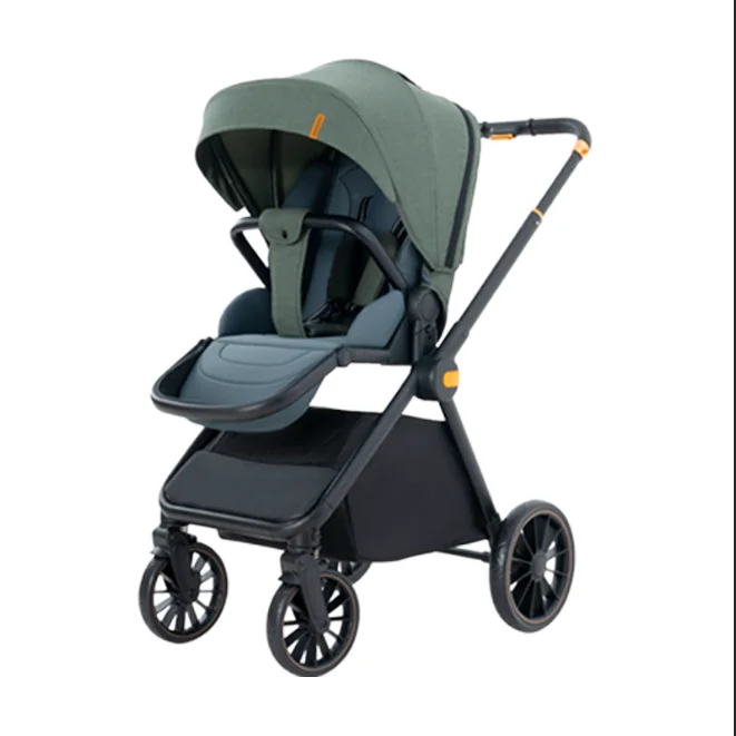 Manufacturer  Light Weight Foldable 4 Wheel Stroller For Children / Safety Baby Kids Stroller