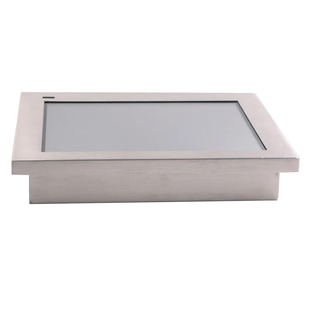 10.4inch Intel J1900Ghz quad core waterproof stainless steel panel pc with barcode reader